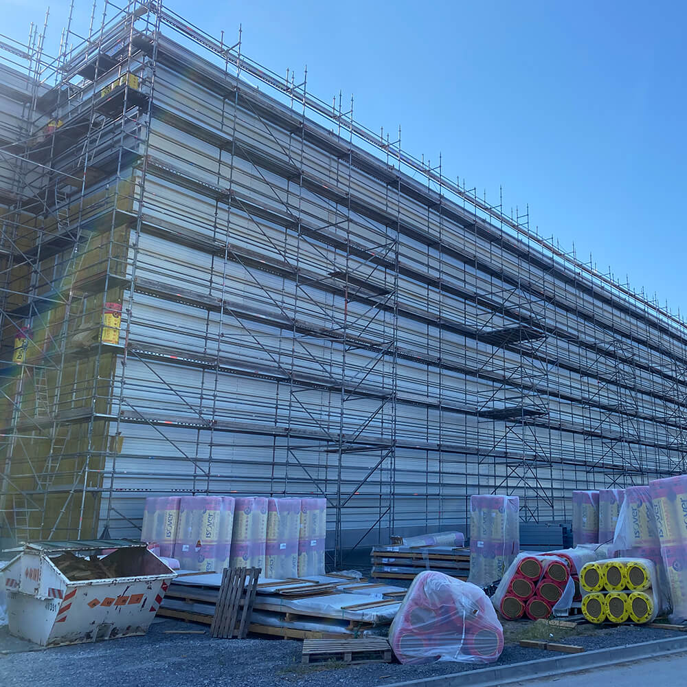 Herdzin Leistungen Fassadengerüste